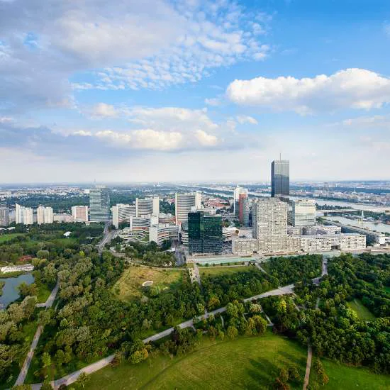 360° Panoramablick über Wien