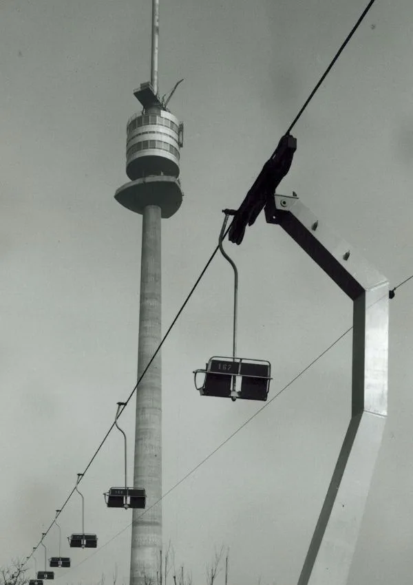 Der Donauturm und die Wiener Internationale Gartenschau 1964